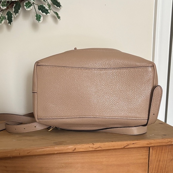 Coach Elle Tan Leather Backpack - Picture 9 of 9